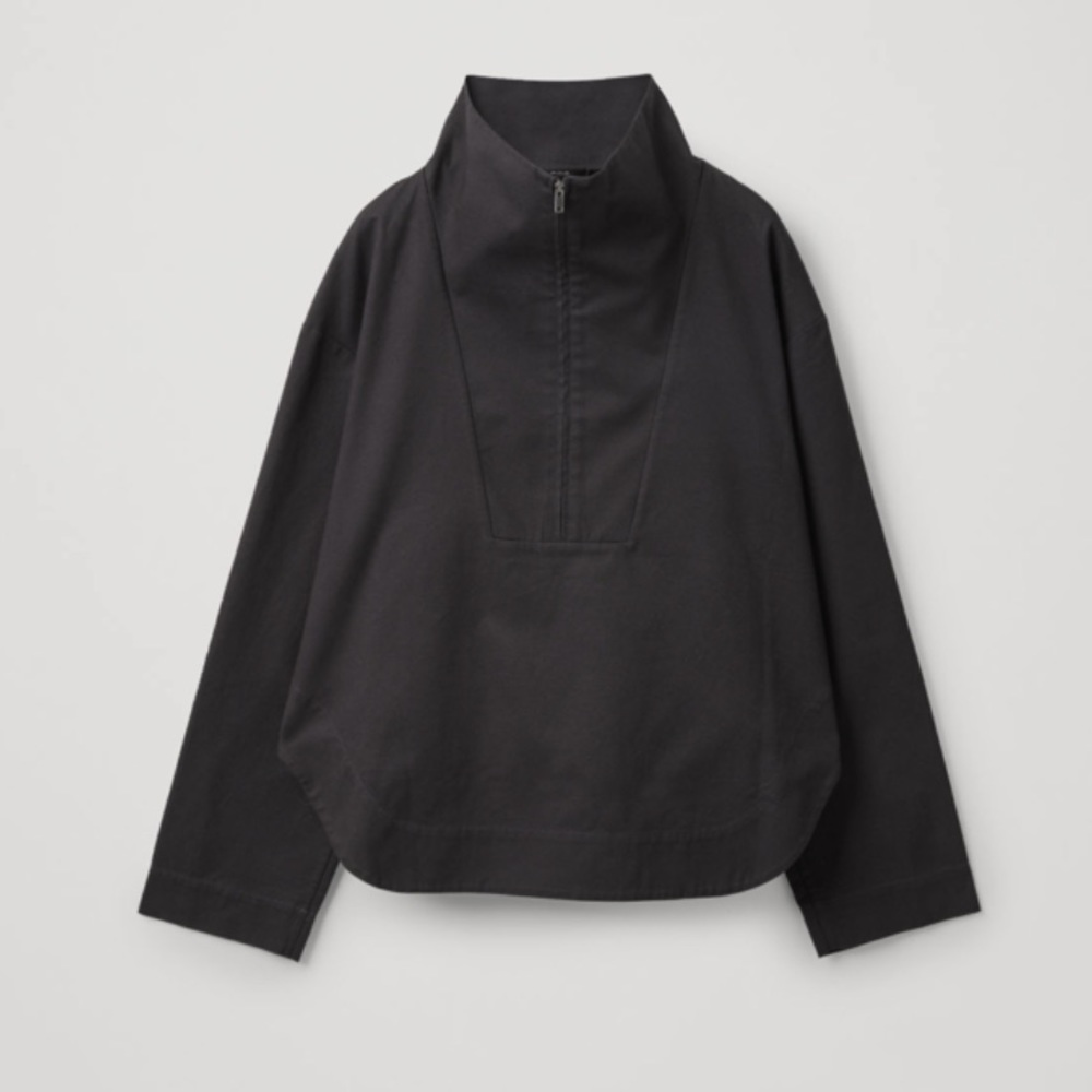 NWT! Cos Windbreaker Top - Deep Navy - Small